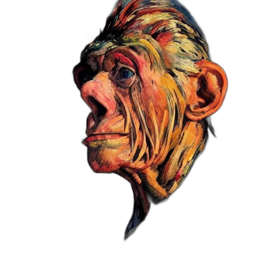 face, mask, animal, creature transparent PNG cut-out