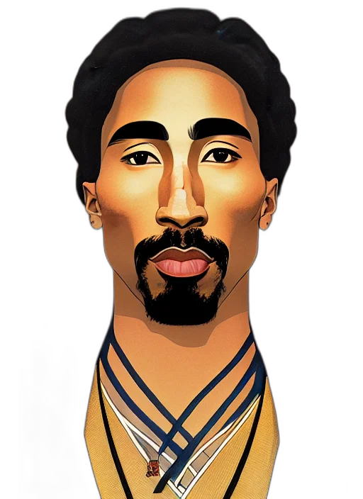 face, staff, cartoon, fantasy art transparent PNG cut-out