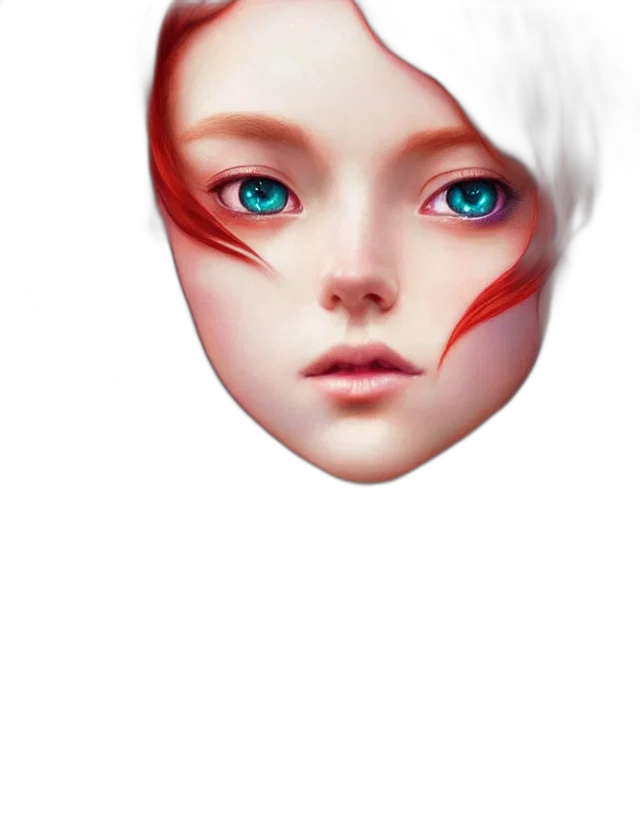 face, mask, creature, robot transparent PNG cut-out