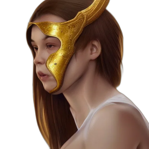 mask, crown, face, jewelry transparent PNG cut-out