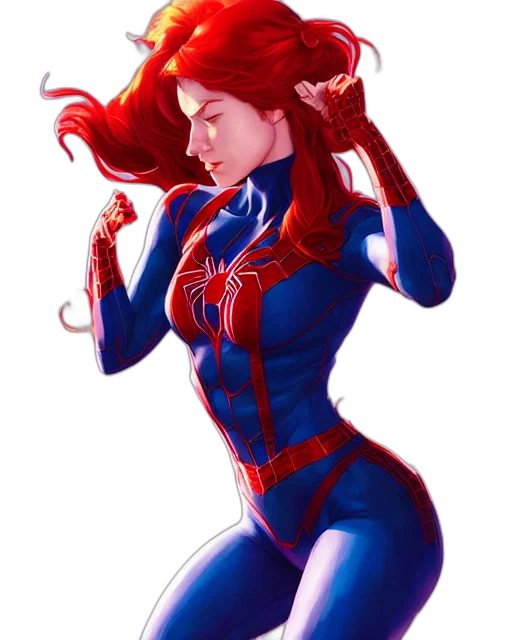 comic book art, concept art, cartoon, fantasy art transparent PNG cut-out