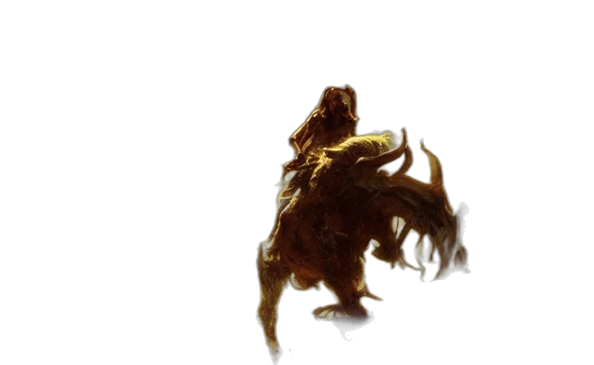 hair, creature, dragon, animal transparent PNG cut-out