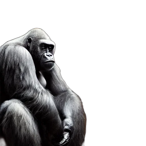 animal, creature, face, photorealistic transparent PNG cut-out