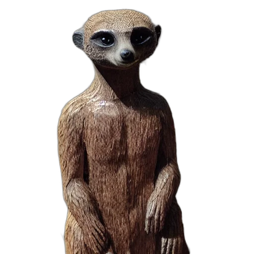 creature, animal, staff, dress transparent PNG cut-out