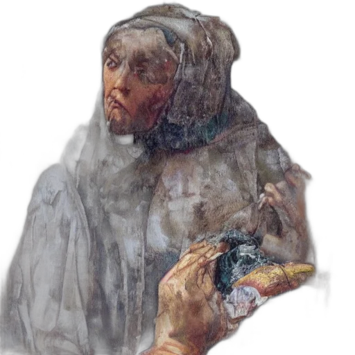 face, mask, staff, dress transparent PNG cut-out