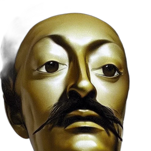 mask, face, staff, crown transparent PNG cut-out