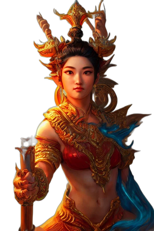 crown, staff, dragon, jewelry transparent PNG cut-out