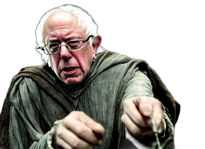 film, still, bernie, sanders transparent PNG cut-out