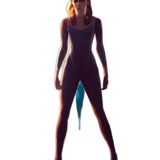 staff, creature, dress, sword transparent PNG cut-out