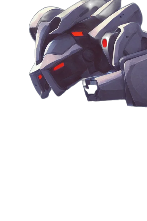 robot, weapon, face, mask transparent PNG cut-out