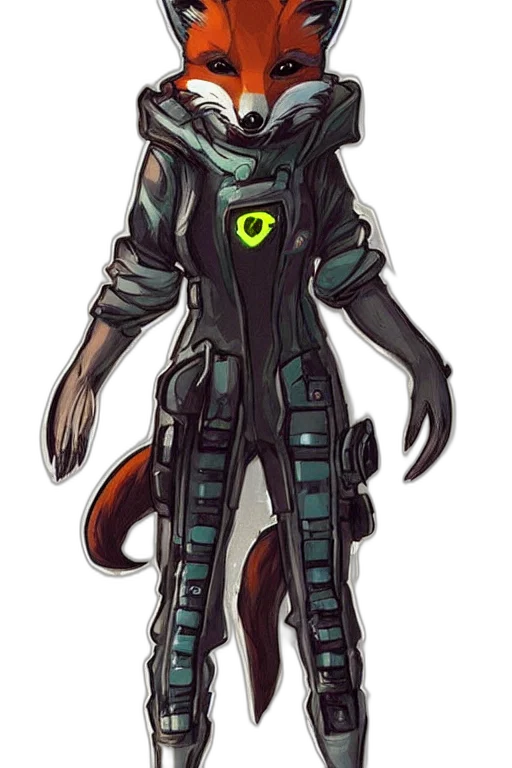staff, jacket, robot, creature transparent PNG cut-out