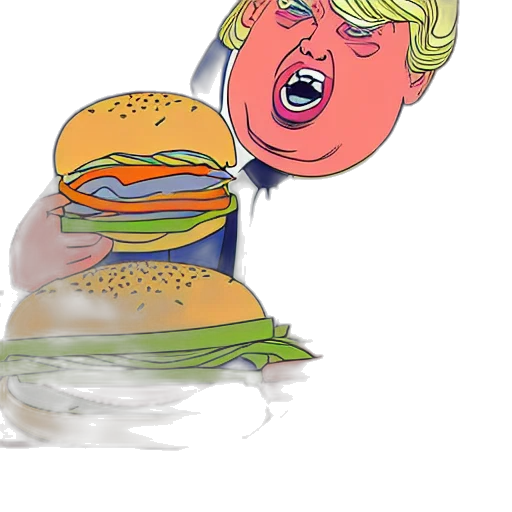food, cartoon, concept art, watercolor transparent PNG cut-out