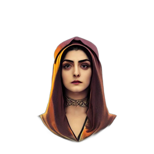 face, staff, mask, jewelry transparent PNG cut-out