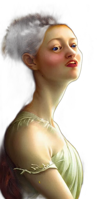 face, jewelry, crown, staff transparent PNG cut-out