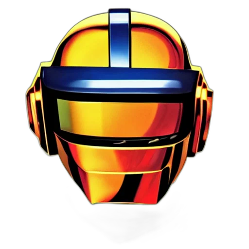 robot, mask, face, 3d render transparent PNG cut-out
