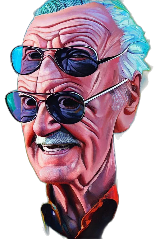 face, mask, jacket, staff transparent PNG cut-out