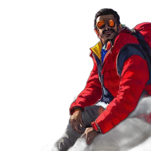 jacket, concept art, photorealistic, oil painting transparent PNG cut-out