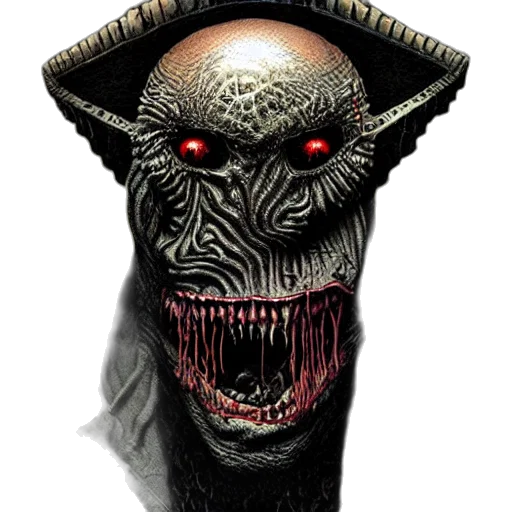 mask, creature, face, hat transparent PNG cut-out