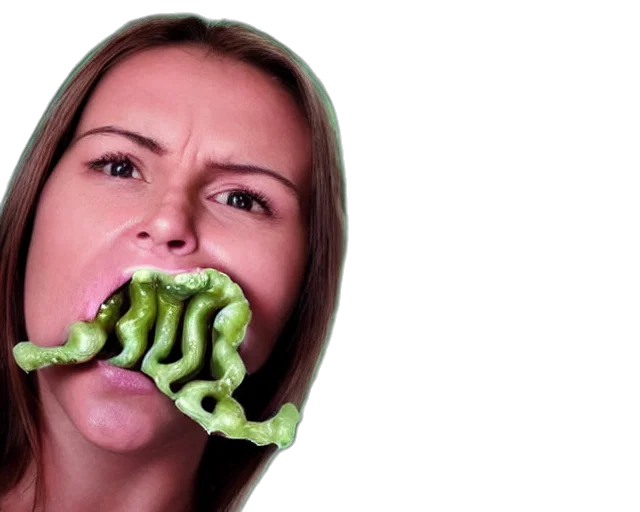 creature, face, photorealistic, mouth transparent PNG cut-out