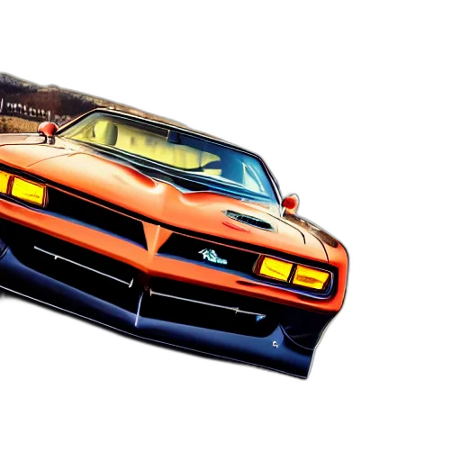 car, photorealistic, concept art, 3d render transparent PNG cut-out