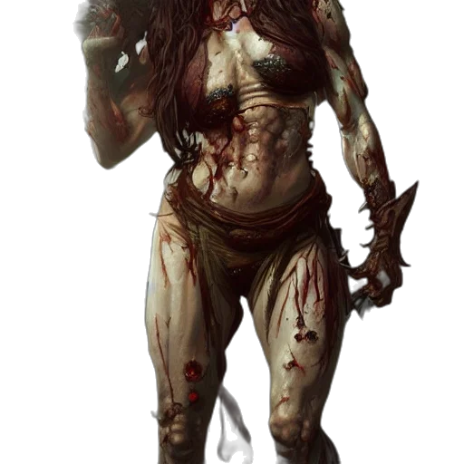 creature, staff, concept art, fantasy art transparent PNG cut-out