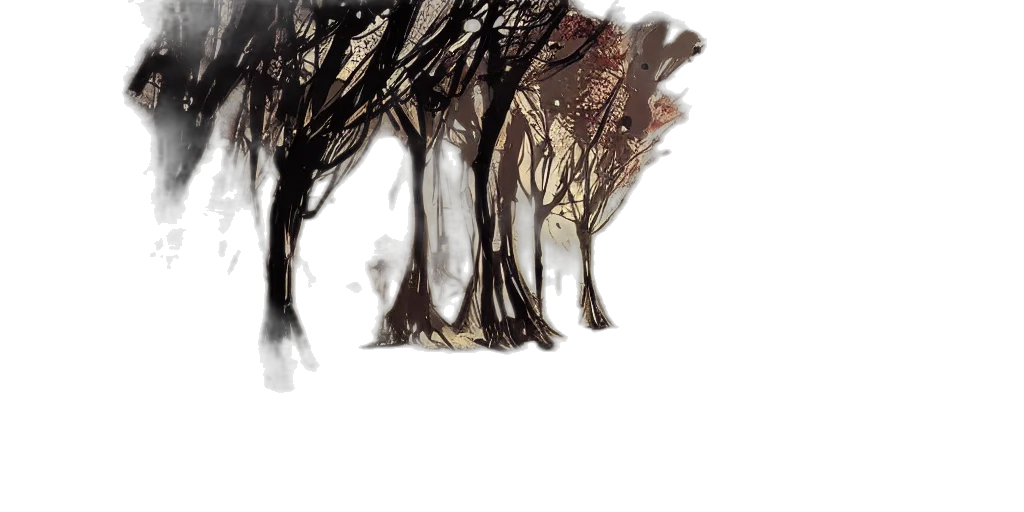 tree, creature, dragon, mask transparent PNG cut-out