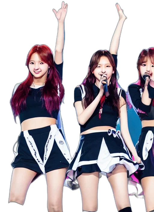 twice, group, concert transparent PNG cut-out