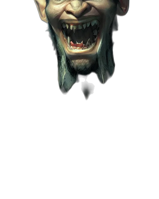 mask, face, creature, staff transparent PNG cut-out