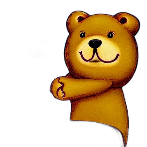 animal, staff, 3d render, pixel art transparent PNG cut-out