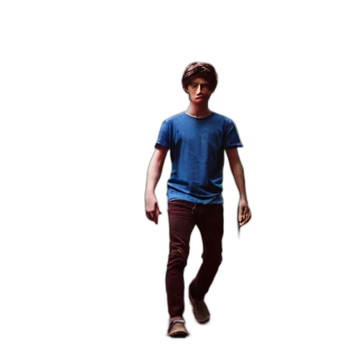 robot, creature, jacket, shoes transparent PNG cut-out