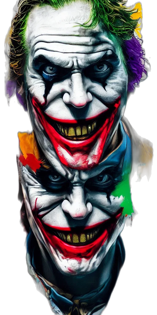 face, mask, comic book art, concept art transparent PNG cut-out