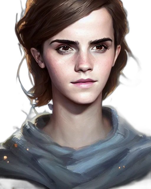 face, fantasy art, photorealistic, concept art transparent PNG cut-out