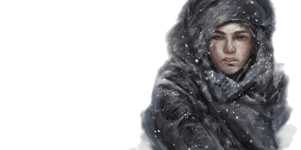 face, concept art, fantasy art, photorealistic transparent PNG cut-out