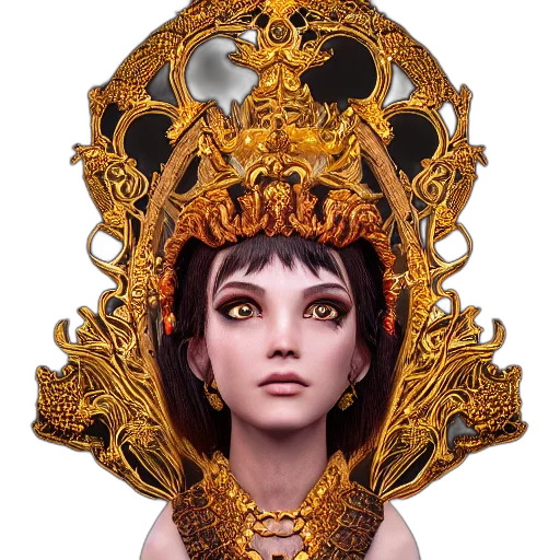 crown, jewelry, face, mask transparent PNG cut-out