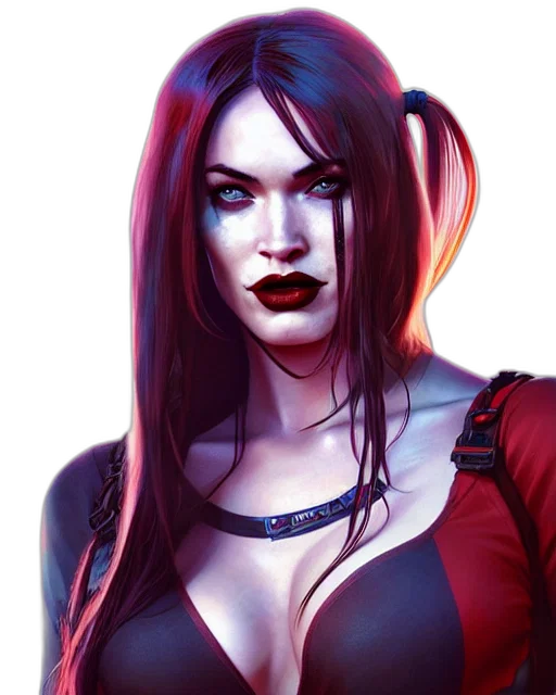 face, comic book art, fantasy art, concept art transparent PNG cut-out