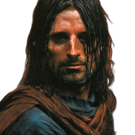 face, hair, sword, animal transparent PNG cut-out