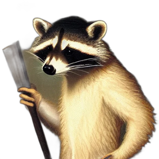staff, animal, weapon, creature transparent PNG cut-out