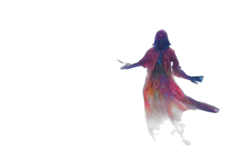 dress, creature, umbrella, concept art transparent PNG cut-out