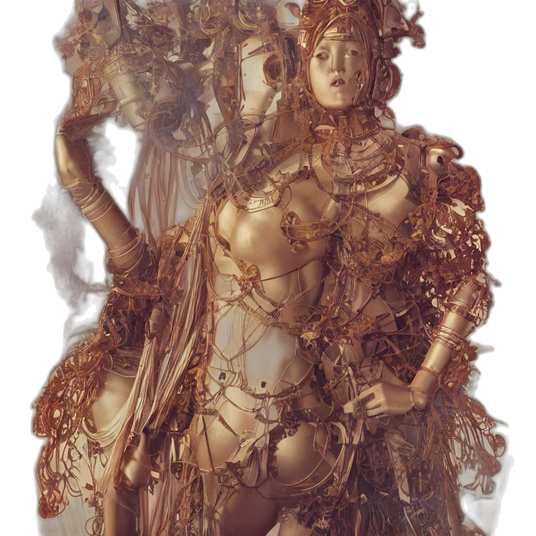 dress, crown, mask, jewelry transparent PNG cut-out