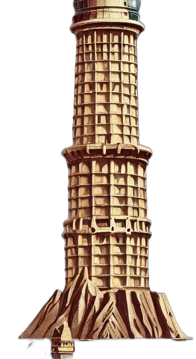 building, bottle, crown, weapon transparent PNG cut-out