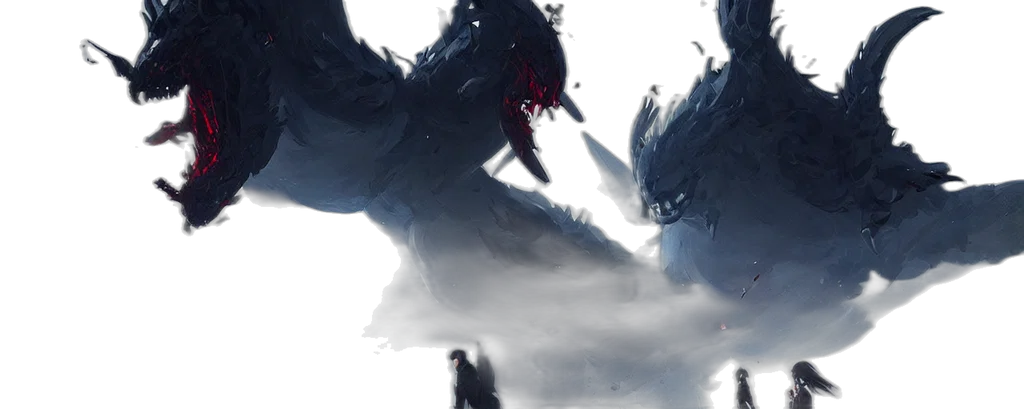 dragon, creature, animal, concept art transparent PNG cut-out