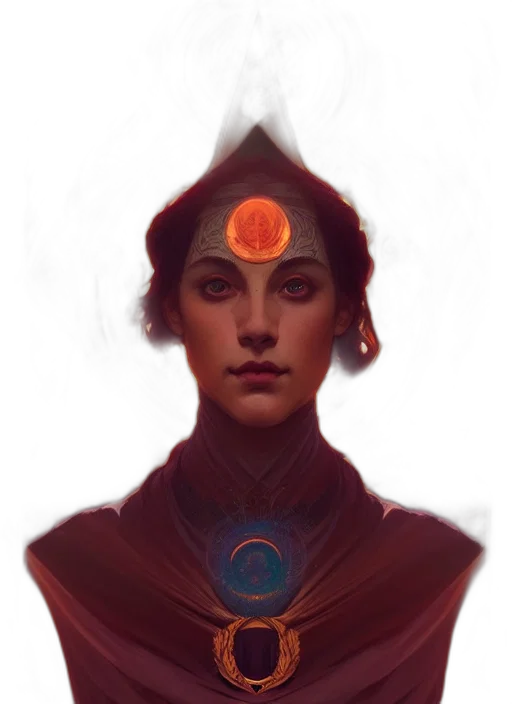 crown, face, staff, jewelry transparent PNG cut-out