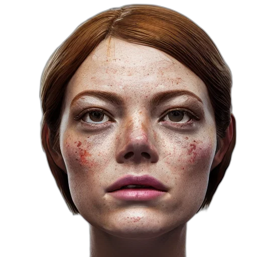 face, mask, robot, creature transparent PNG cut-out