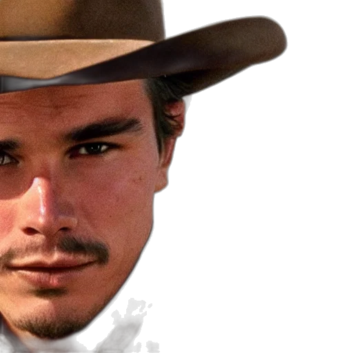 hat, face, staff, animal transparent PNG cut-out