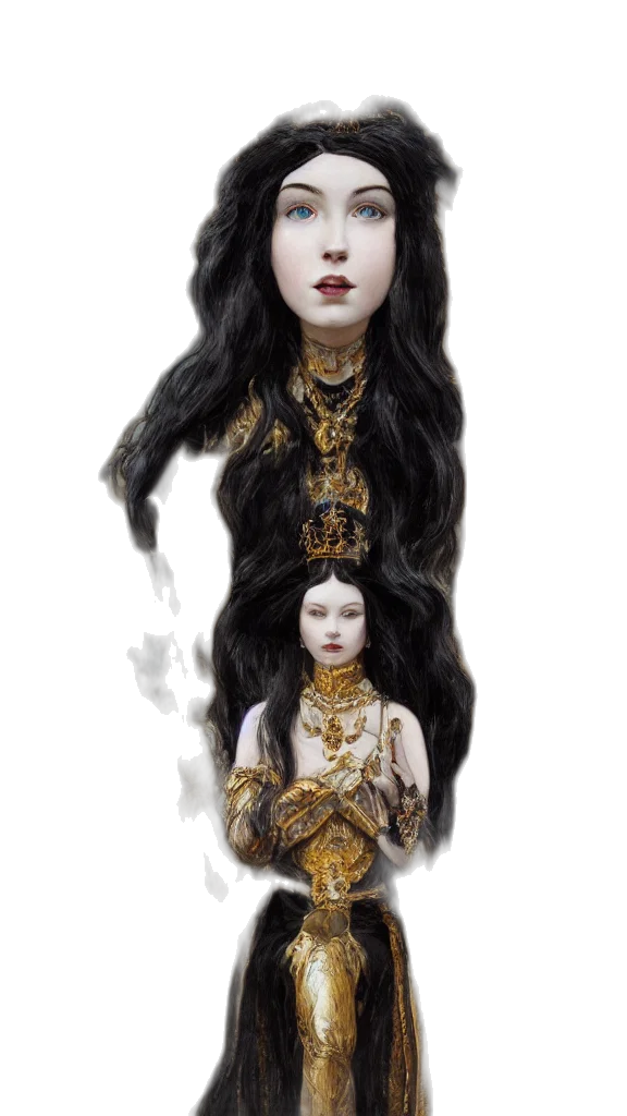 hair, crown, fantasy art, concept art transparent PNG cut-out