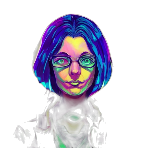 face, hair, mask, staff transparent PNG cut-out