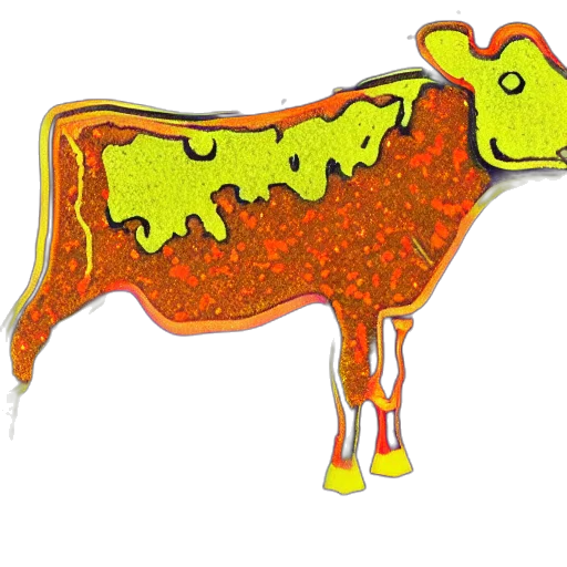 animal, food, concept art, 3d render transparent PNG cut-out