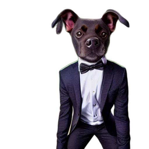 animal, staff, jacket, face transparent PNG cut-out