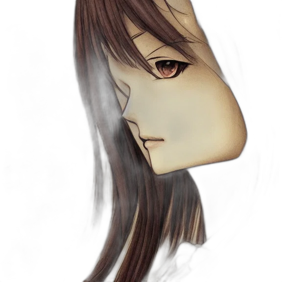 mask, face, hair, creature transparent PNG cut-out