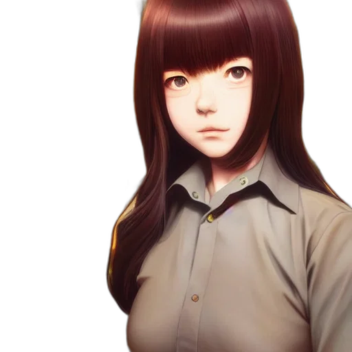face, staff, robot, hair transparent PNG cut-out